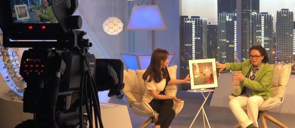 洪約瑟做客央視演播室